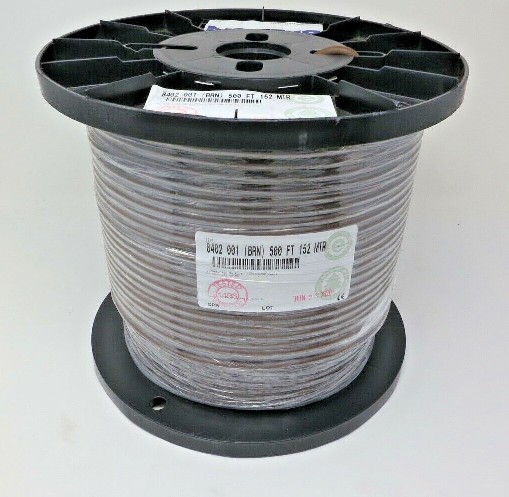 Belden 8402 Audio Interconnect Cable - SOLD BY THE FOOT - Audiophile Grade