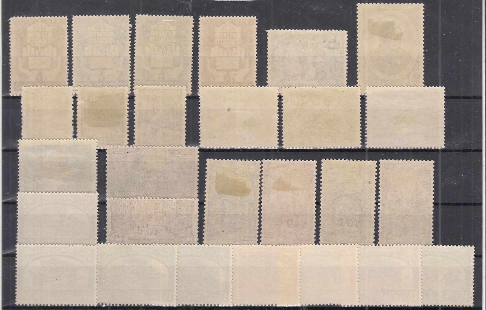 TA26793/ PORTUGAL – 1933 / 1952 AMAZING MINT SELECTION – VERY HIGH CV