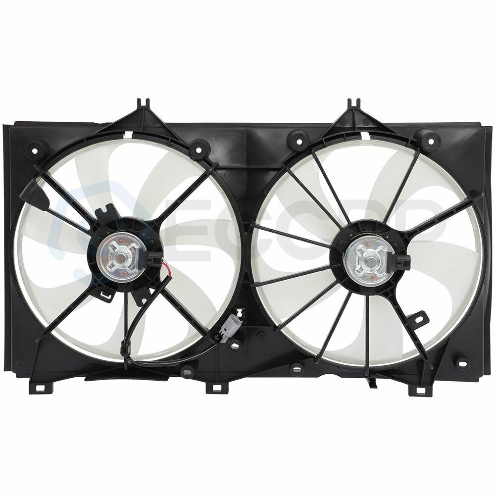 Radiator Condenser Cooling Fan Assembly For 2007 2008 2009-2011 Toyota Camry