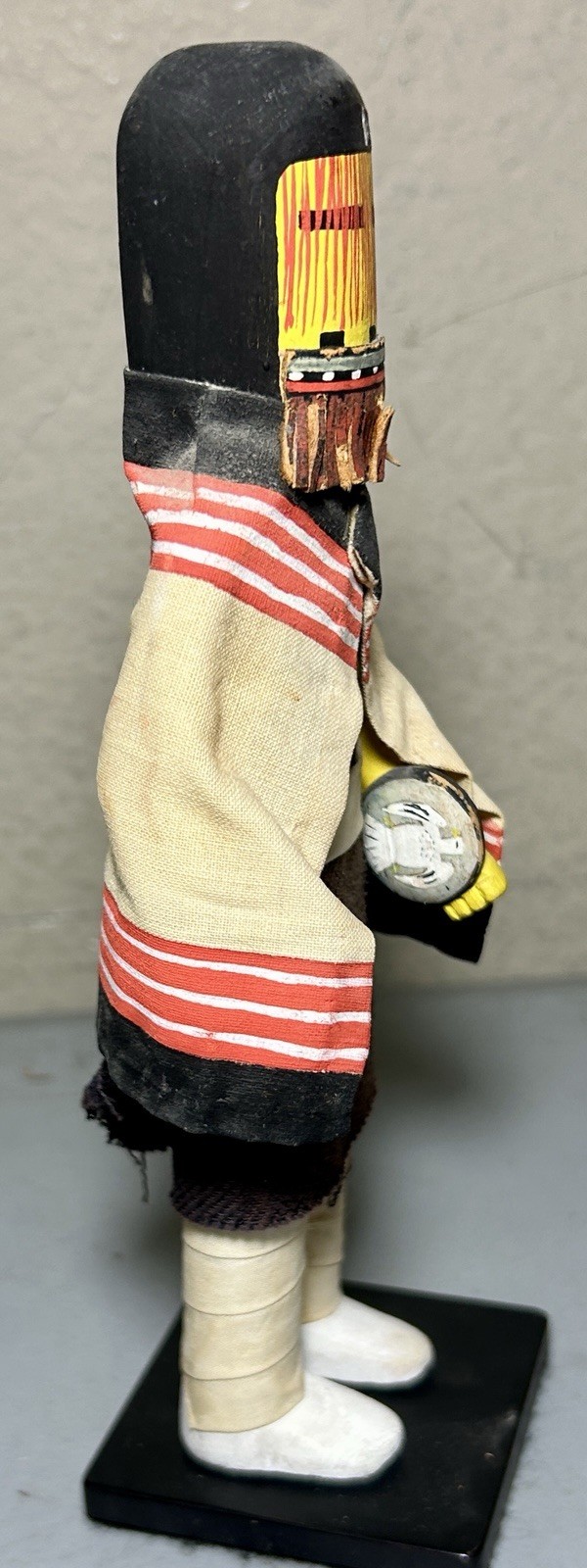 Antique Authentic Hopi Kachina Doll Katsina Chakwaina Warrior Hilili Guard 8” EA