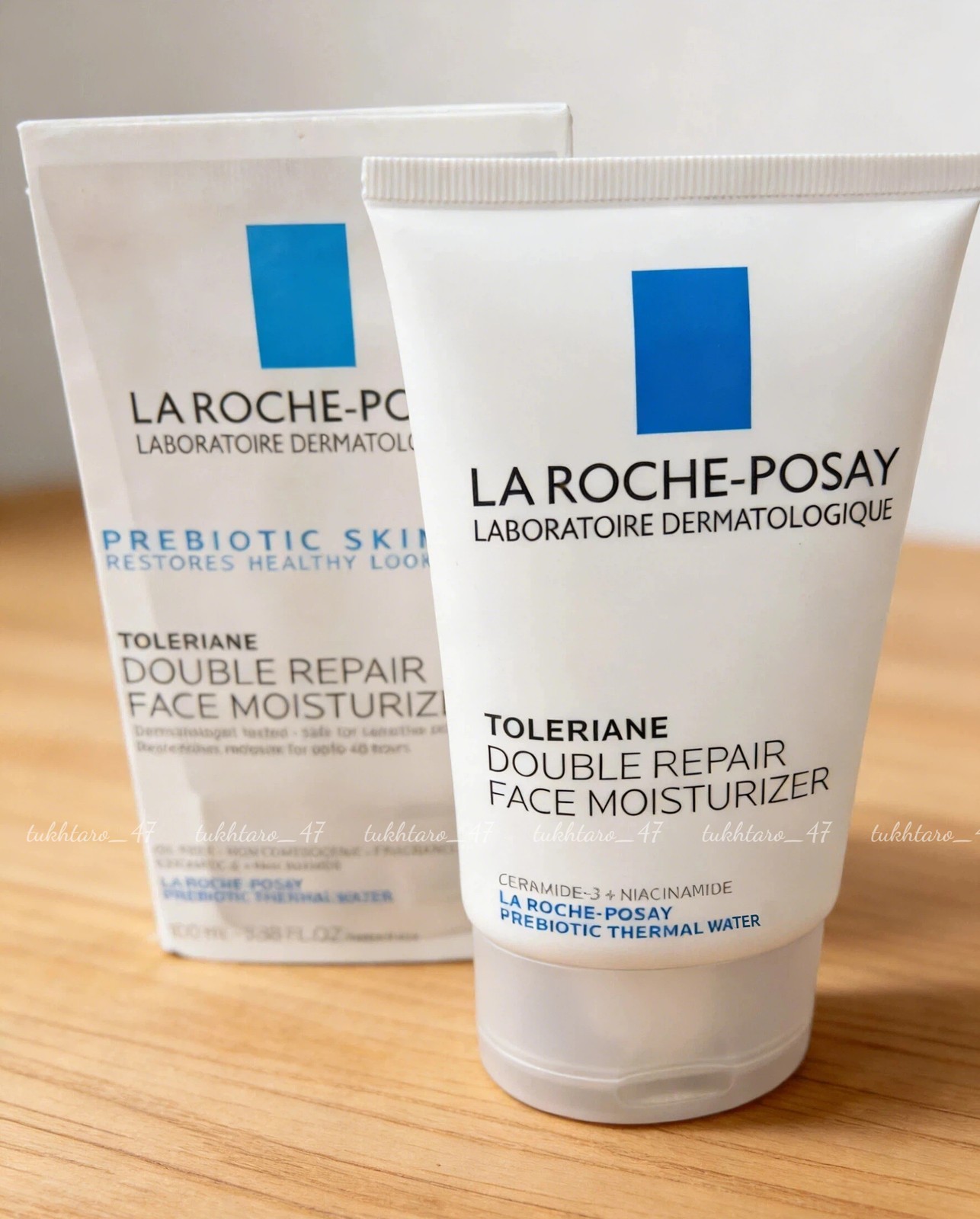 'La-Roche-Posay' Toleriane Face Moisturizer 3.38OZ Ceramide & Niacinamide Exp 27