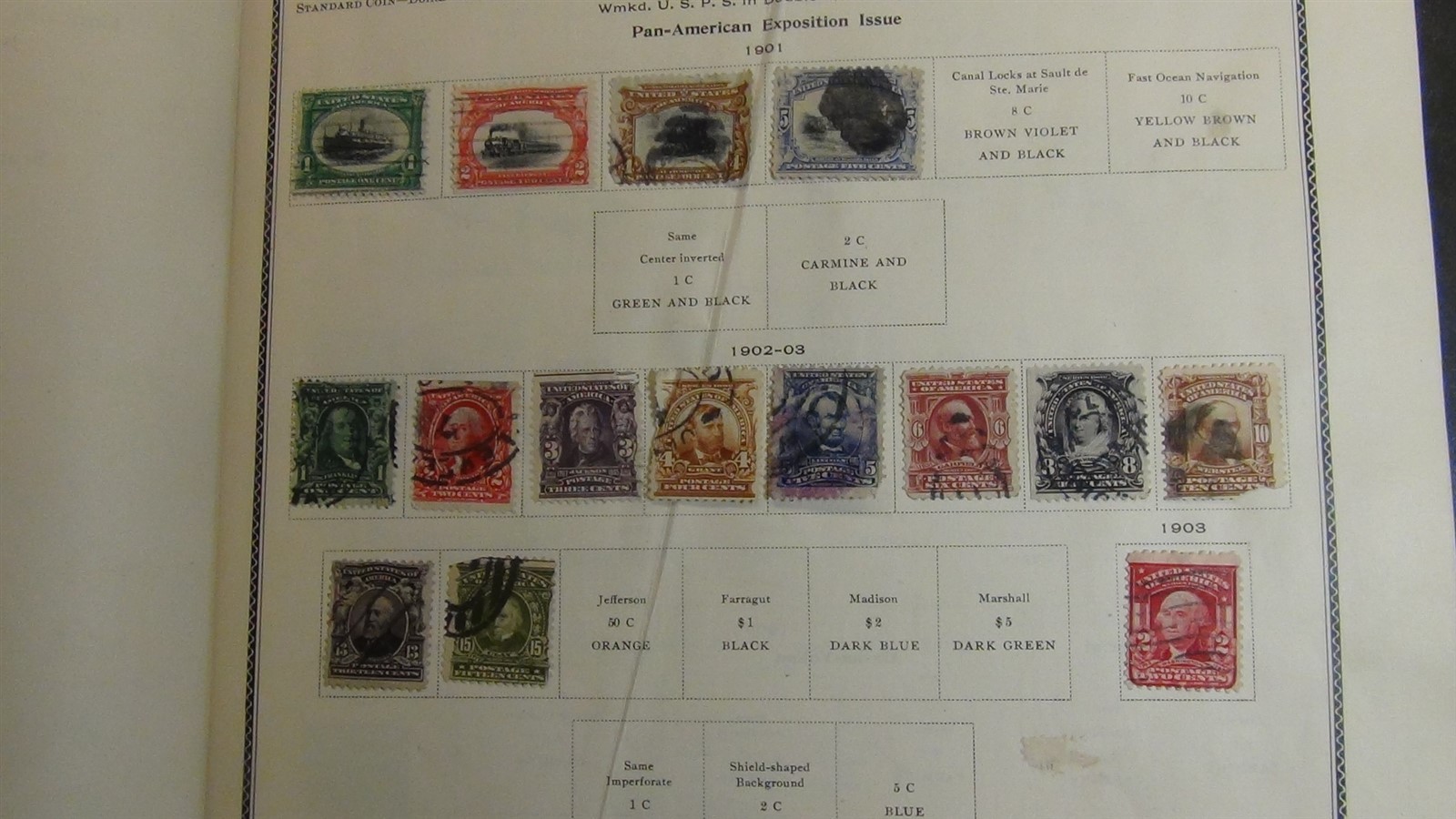 Stampsweis WW collection in Brown Scott Int'l 1901-1920 est 2715 stamps