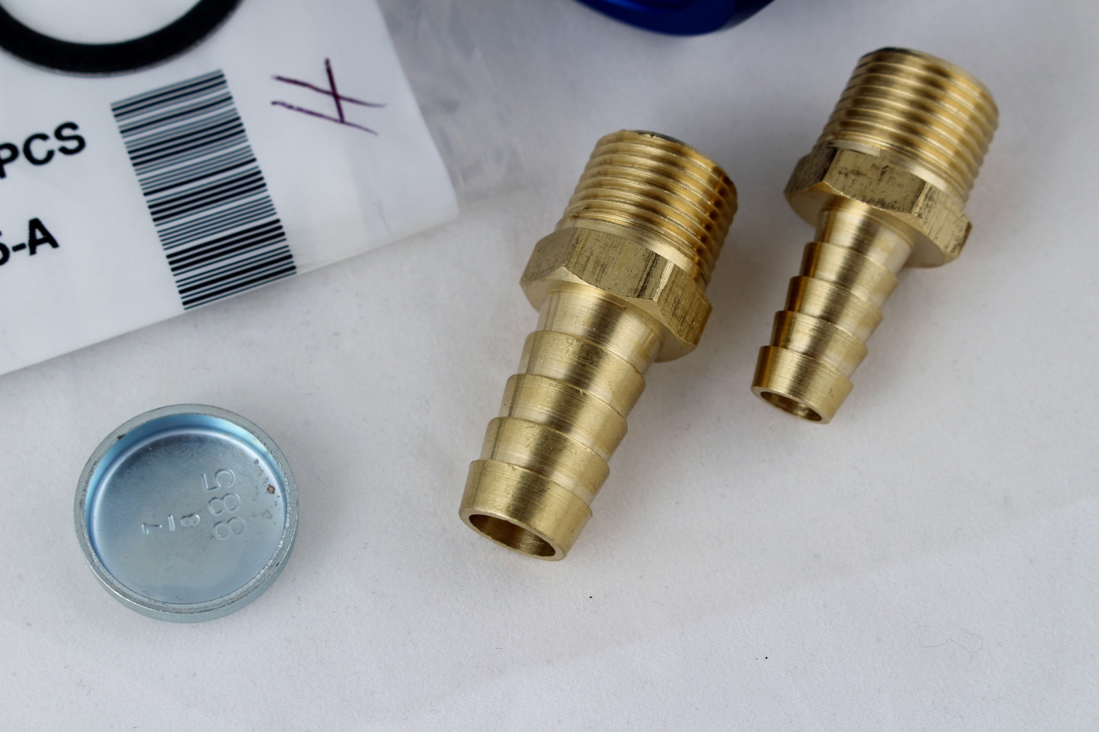 94-97 Ford F250 F350 7.3L Powerstroke Mechanical Fuel Pump Delete Banjo Block