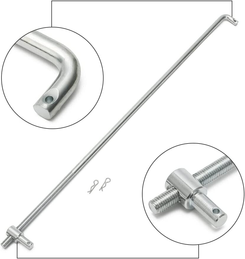 Universal GM Chevy 15" Throttle Rod Carburetor Linkage Rod Carb Holley Edelbrock