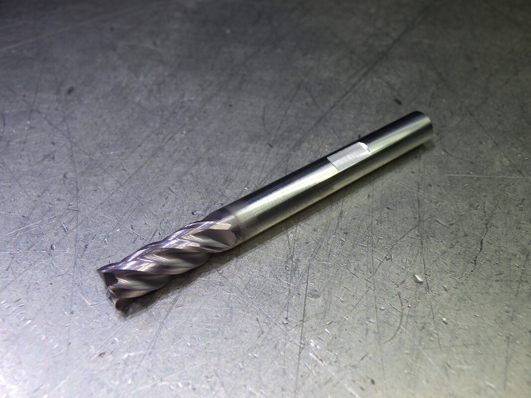 YG1 1/4" 4 Flute carbide SQ Endmill 1/4" Shank QTY5 EH99929483 (LOC1553A)
