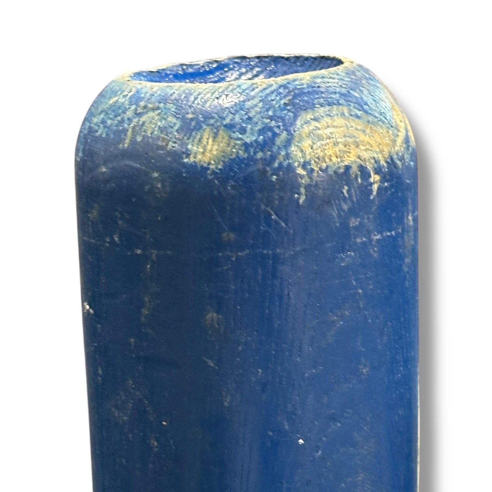 BBX One Hand Trainer Baseball Express Wooden Training Bat Blue Natural Grip 20"