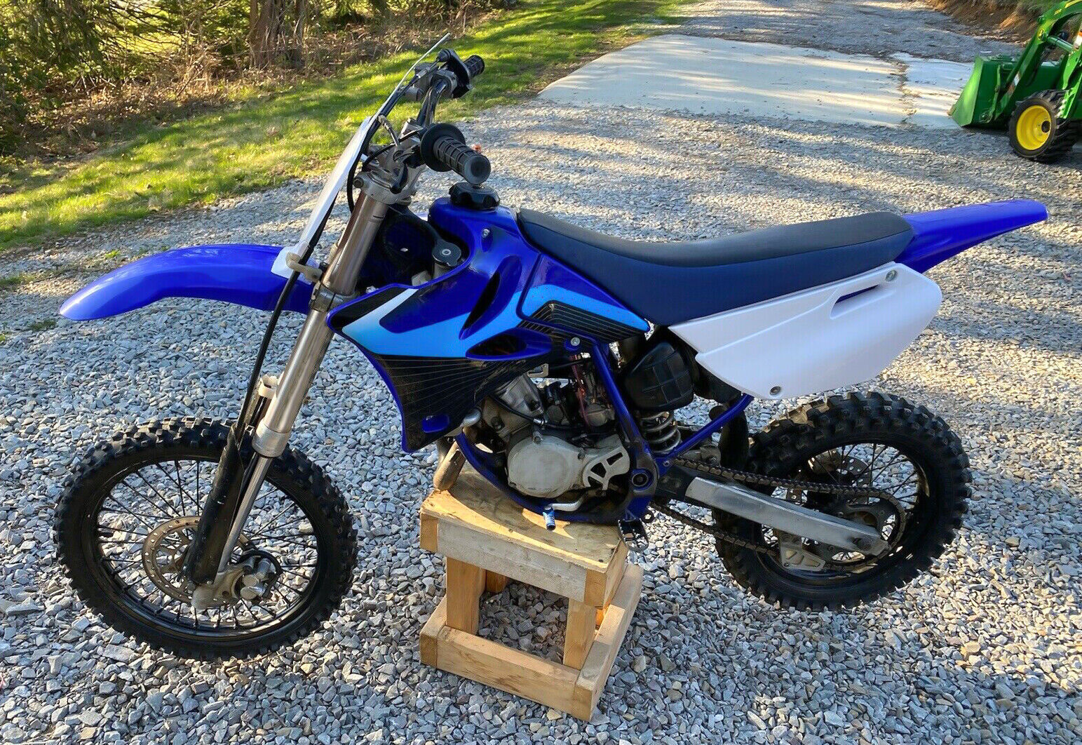 For Yamaha YZ85 2002-2014 Complete Plastics Kit Side Cover Fender Body Fairing