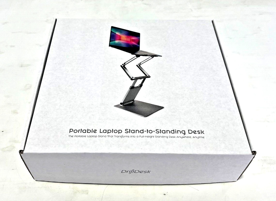 DriftDesk Portable Laptop Stand Convertible 24" Adjustable Standing Desk (HB)