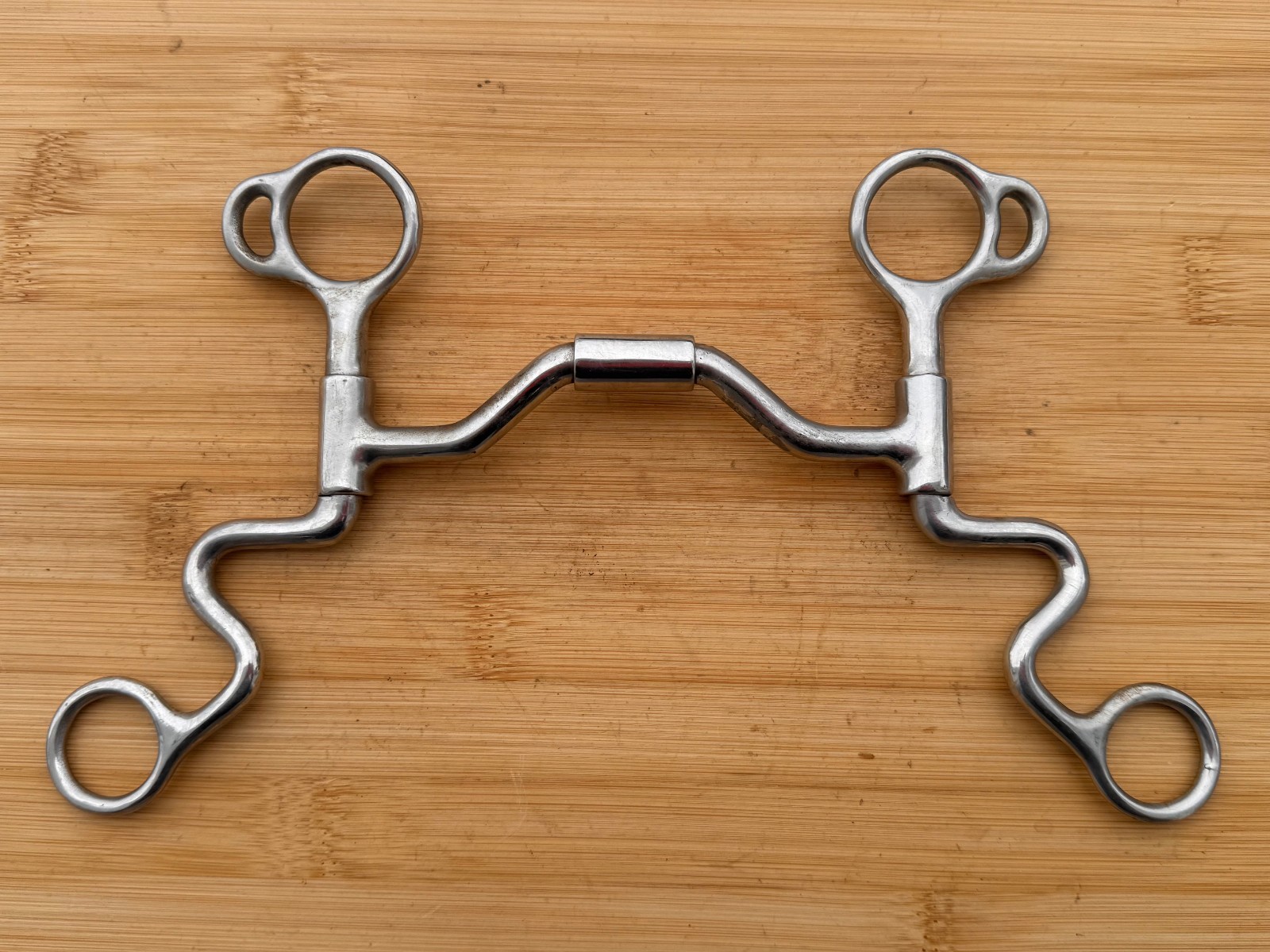 Comfort Mouth Western Horse Medium Port Short Shank Bit ~ 5"