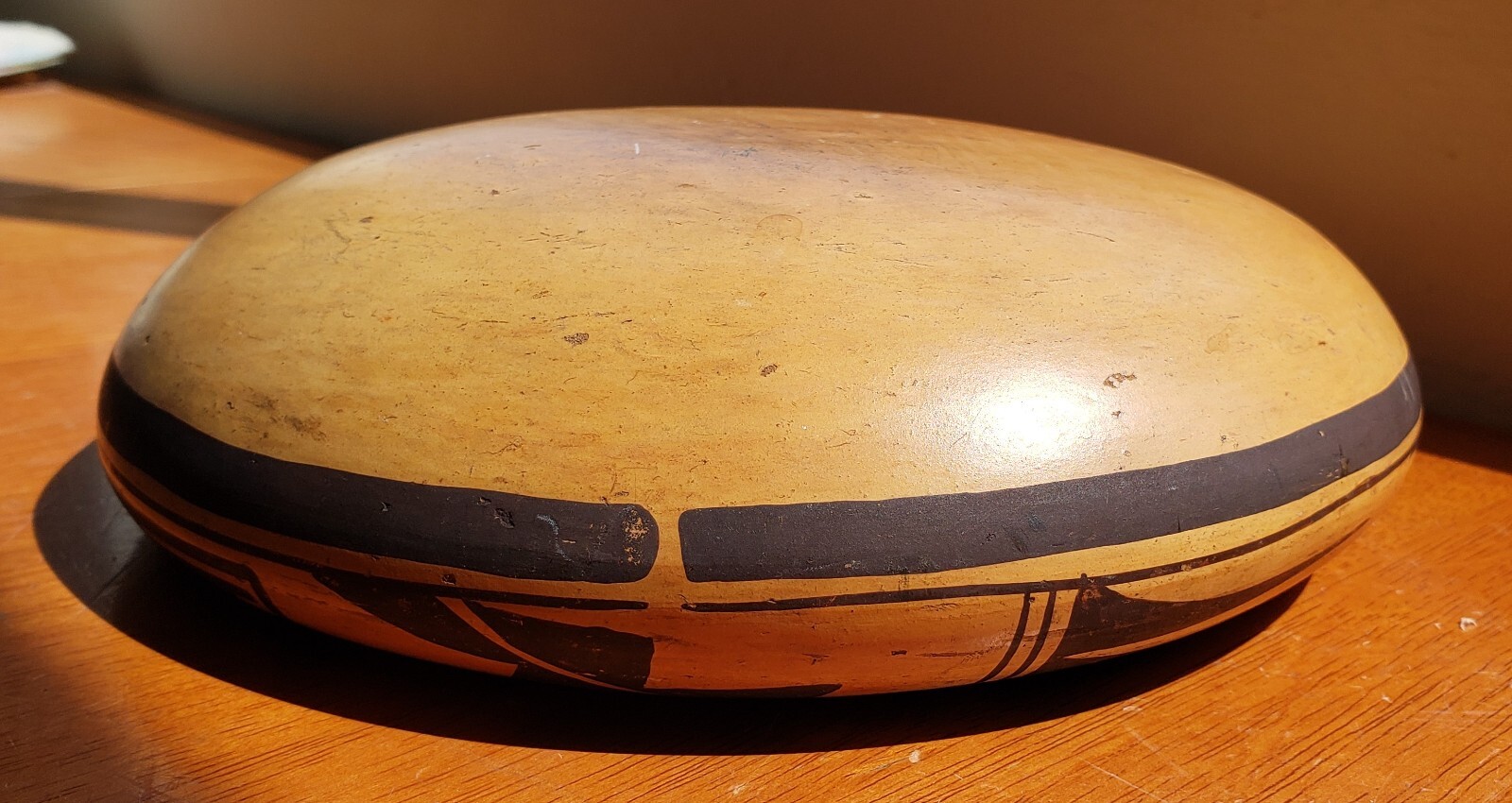 Antique Hopi Pottery Bowl Native American Indian Pot