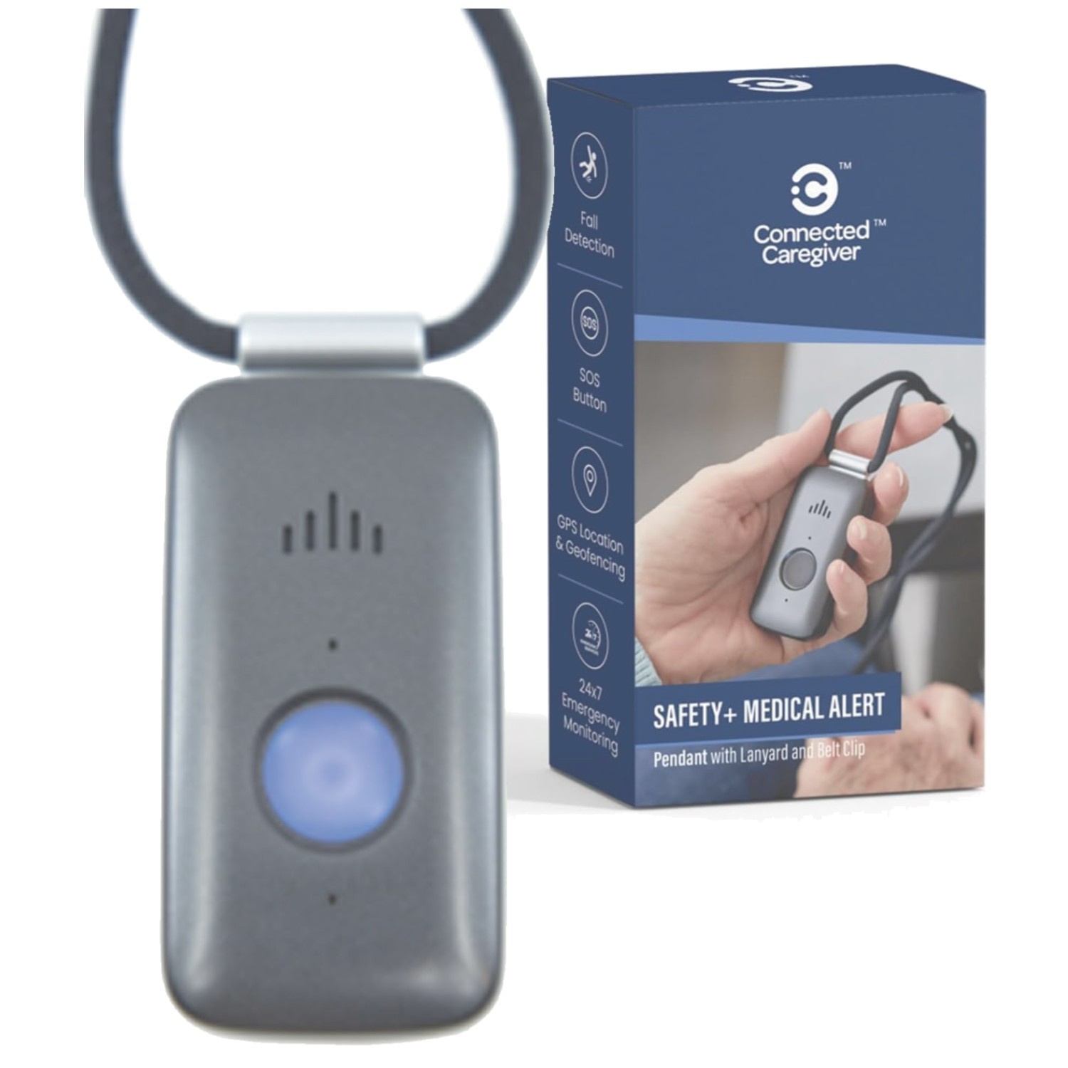 Fall Detection Medical Alert System with 24/7 Monitoring