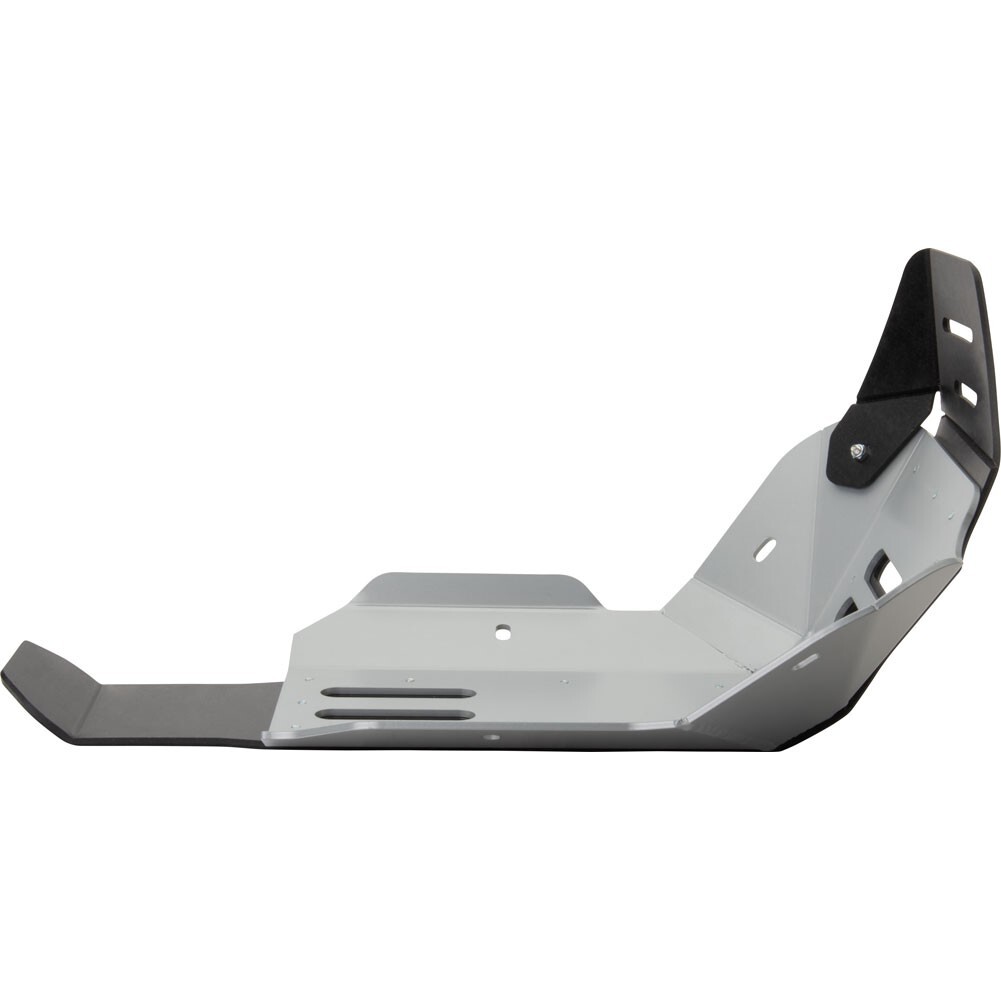 Tusk Quiet Glide Adventure Skid Plate Silver with Linkage Guard