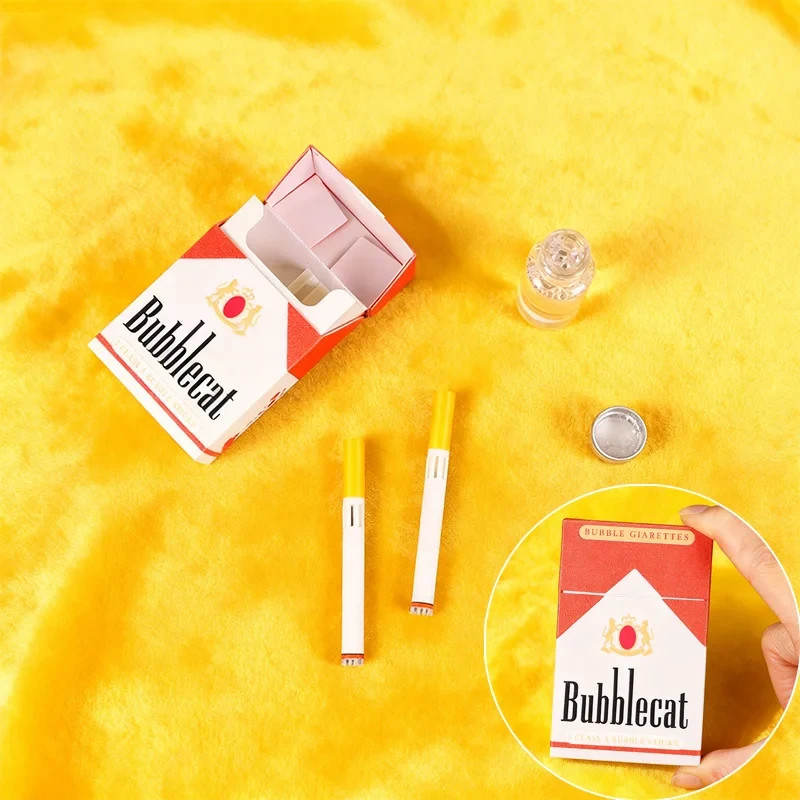 Realistic Cigarette Prop Bubble Wand Costume Accessory Cosplay Toy 1:1 Scale