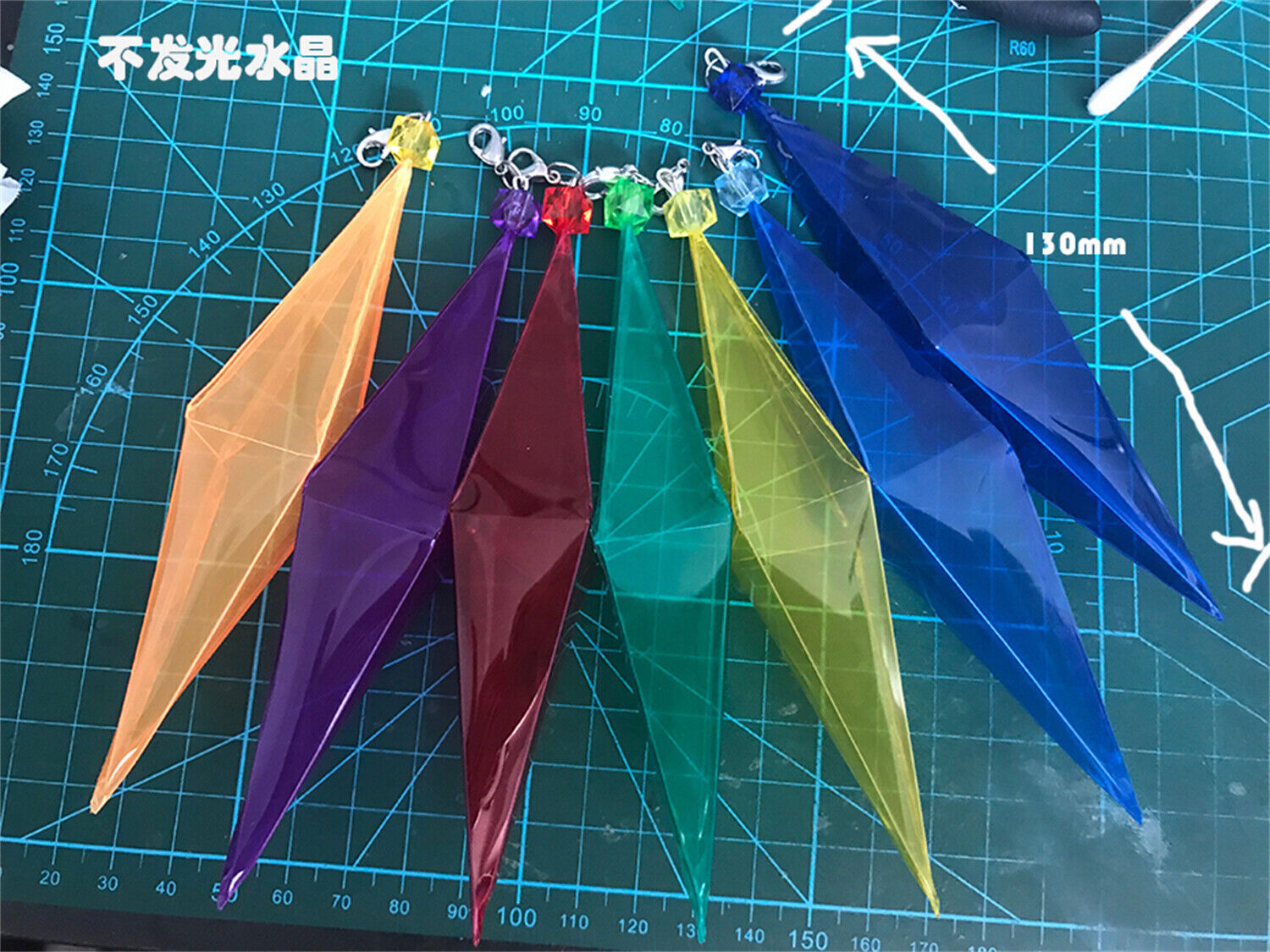 Touhou Project Flandre Scarlet Wing Shine Halloween Cosplay Prop Girl Accessory