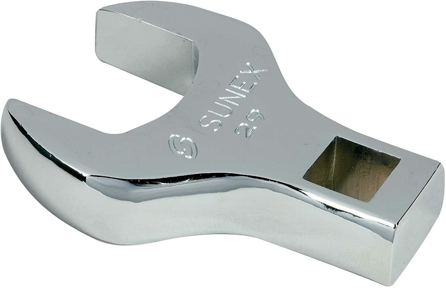 Sunex Tools 97329A 1/2" Drive 29mm Fully Polished Jumbo Straight Crowfoot Wrench