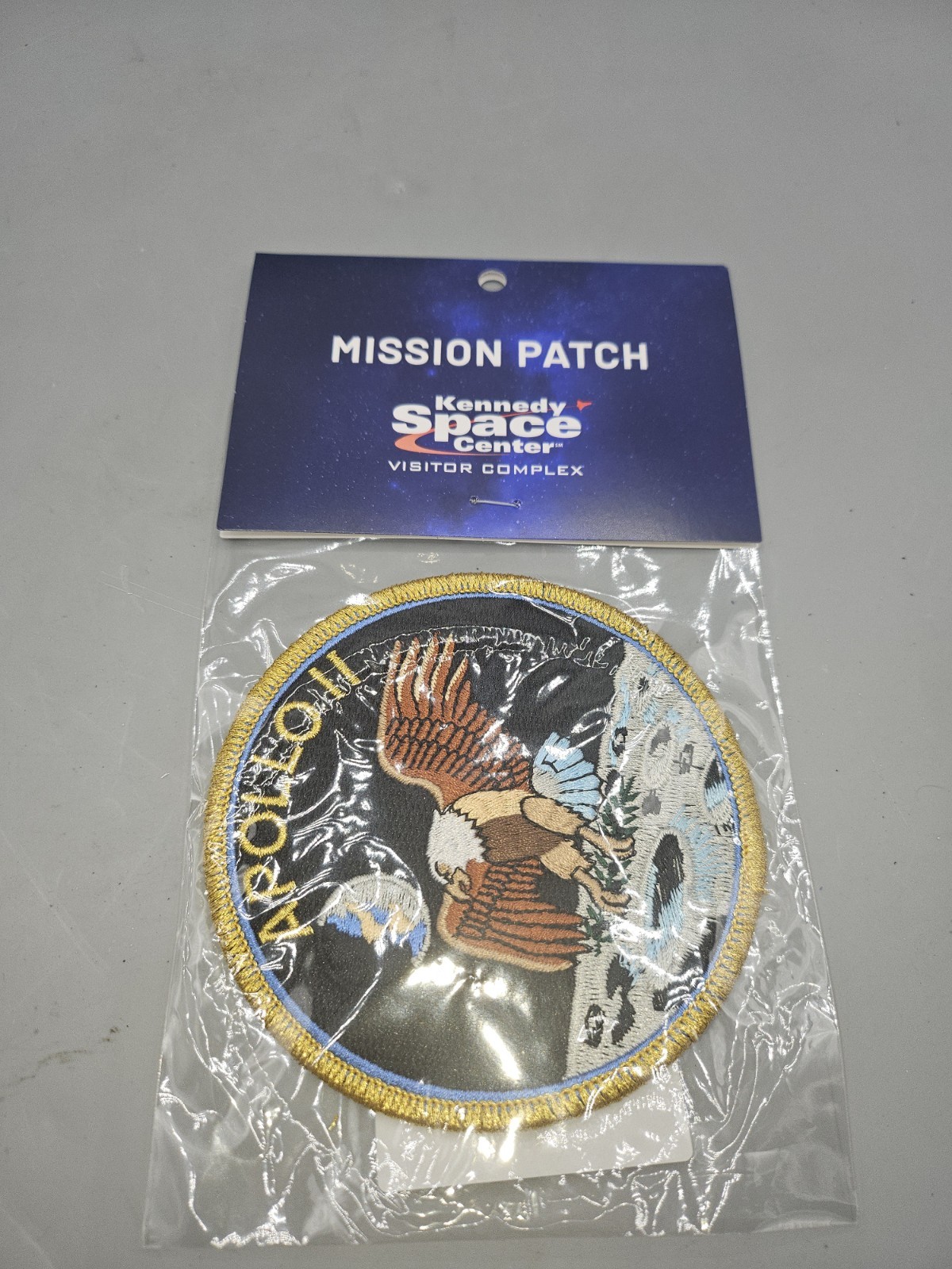 NASA Apollo 11 Mission Kennedy Space Center Spaceport USA Emblem Patch NEW