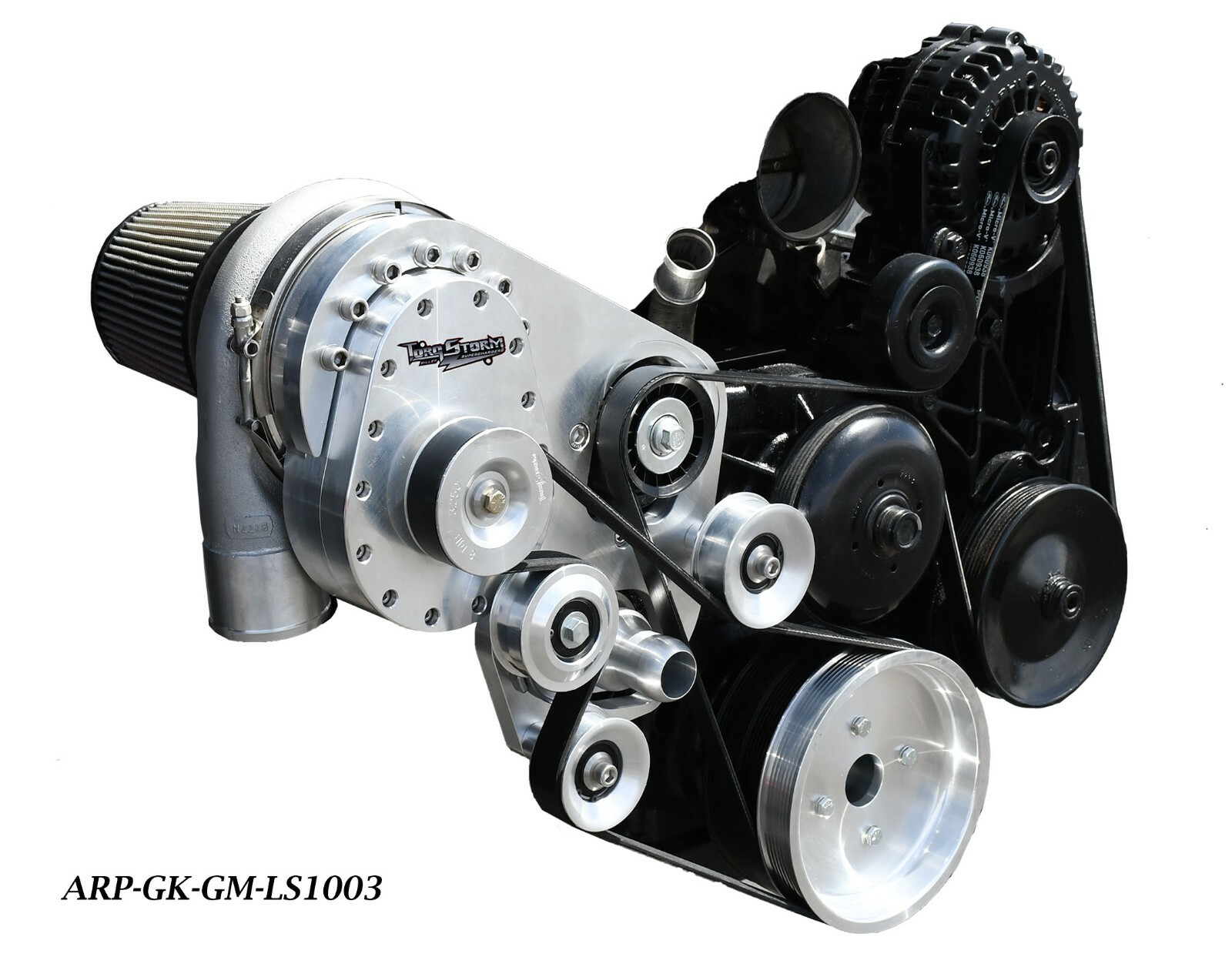 TORQSTORM SUPERCHARGER SYSTEM Truck Spacing Base ARP-K-GM-LS1003 IN STOCK