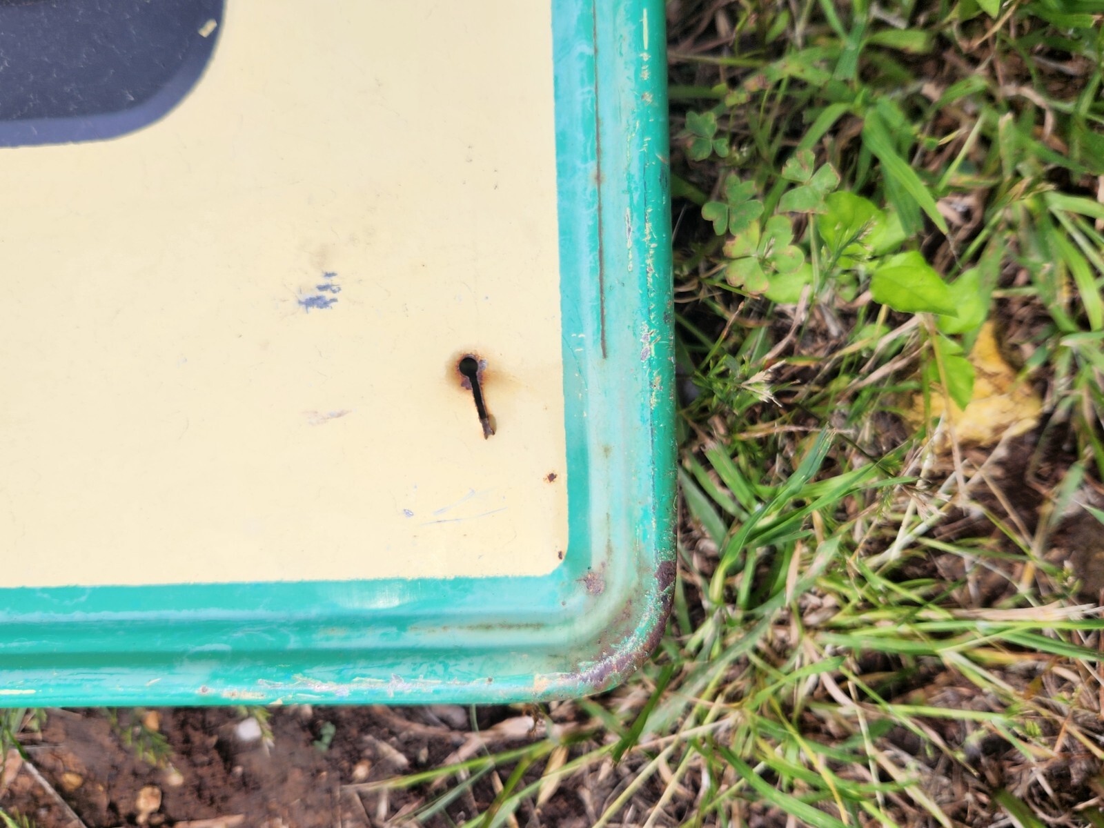 Large 54" Vintage Diet Rite Cola Sign Embossed Self Framed Soda Pop Gas Station