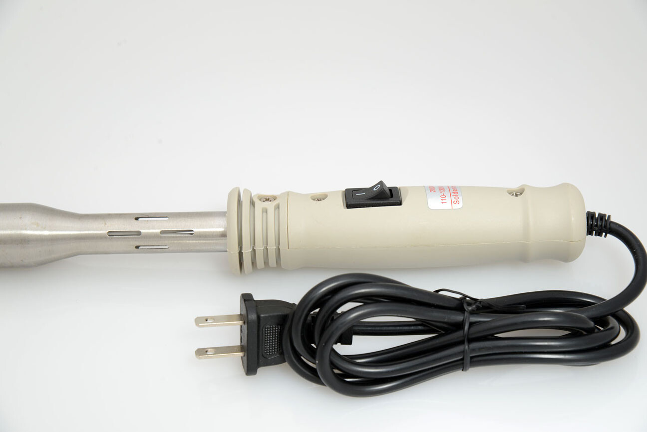 200W 110V SOLDERING IRON Switched HEAVY DUTY CRAFT CAR 200 WATT 200WATT W