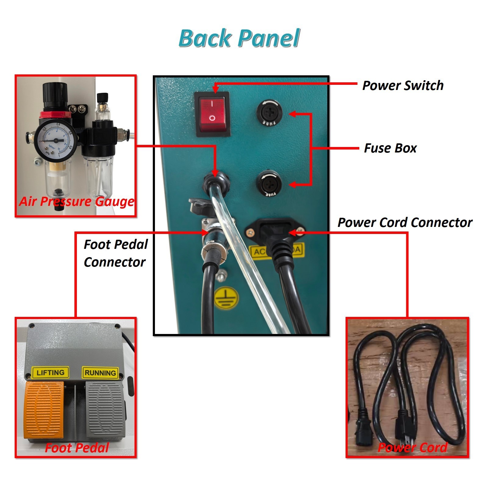 64 inch Fully Automatic Pneumatic Single-sided Laminating Machine Office 110V