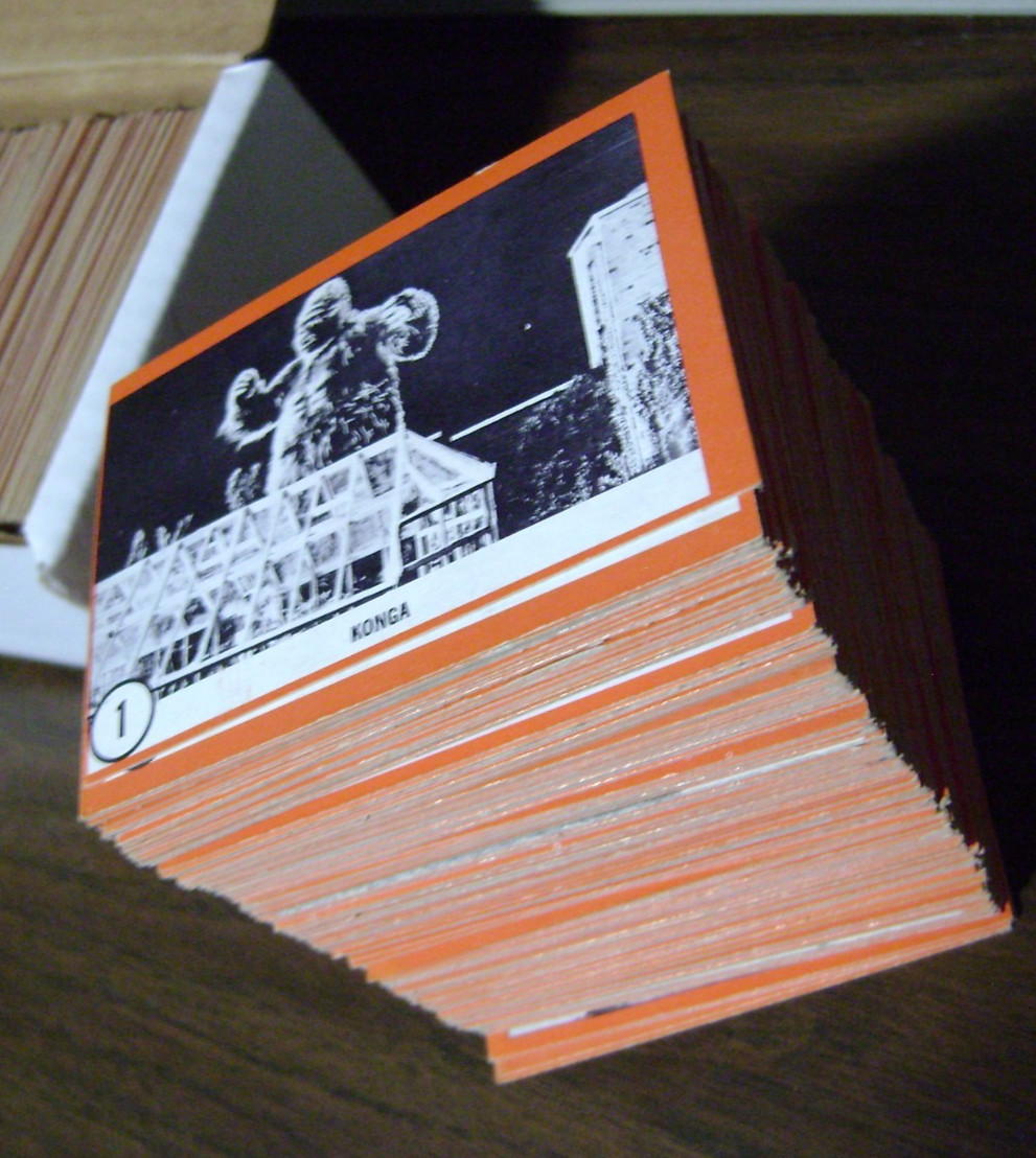 220X 1963 ROSAN FAMOUS MONSTERS Orange Border LOT of 220 Cards EX+