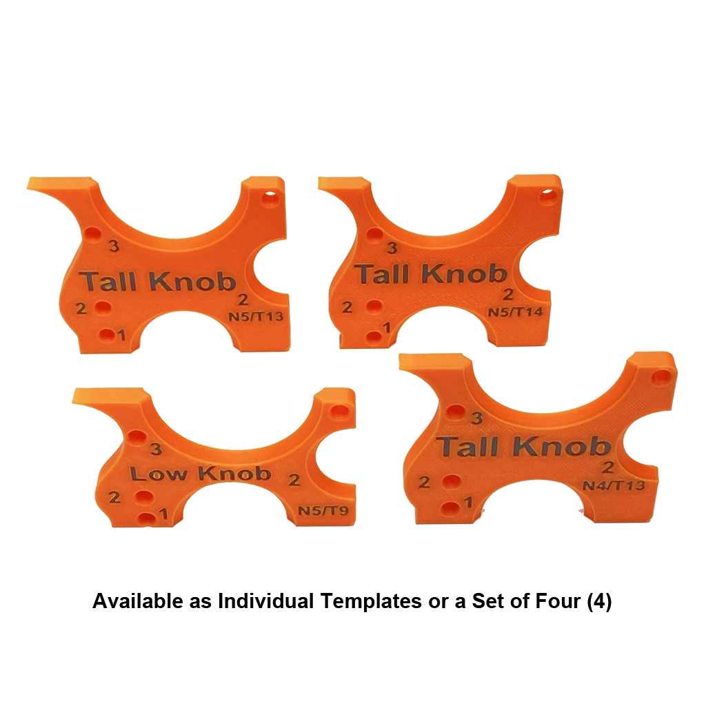 Stanley No 5 Type 9 Hand Plane Low Knob Template
