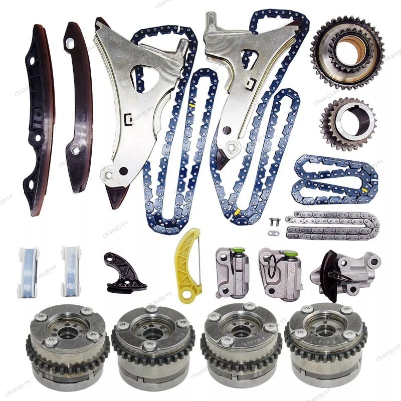Camshaft Adjuster Timing Chain Kit for Mercedes ML350 C300 E350 3.0 3.5L M276