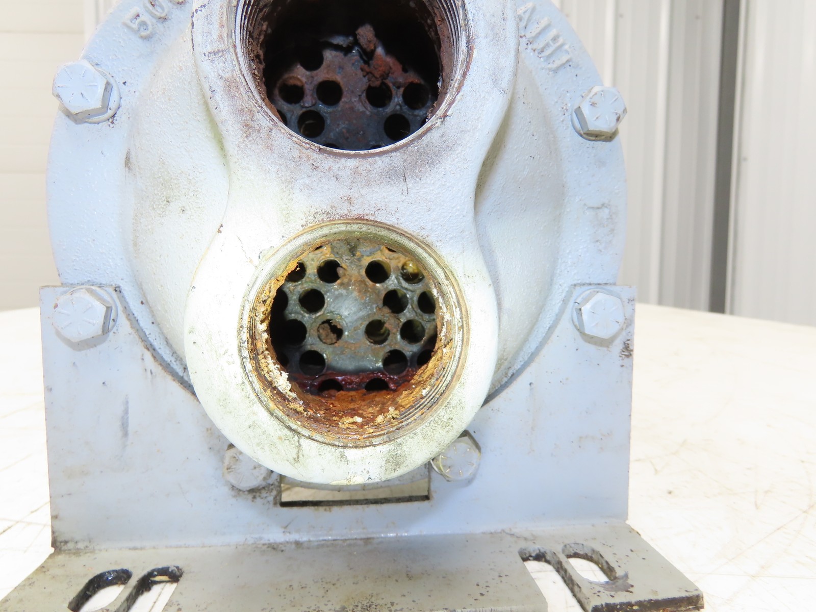 American Industrial AB-1003-C6-TP Shell & Tube Heat Exchanger 2-Pass 1.5"NPT