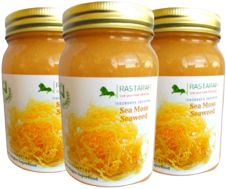 Rastarafi® Sea Moss Gel (Unflavored) Irish Moss | Raw Wildcrafted Superfood Gel