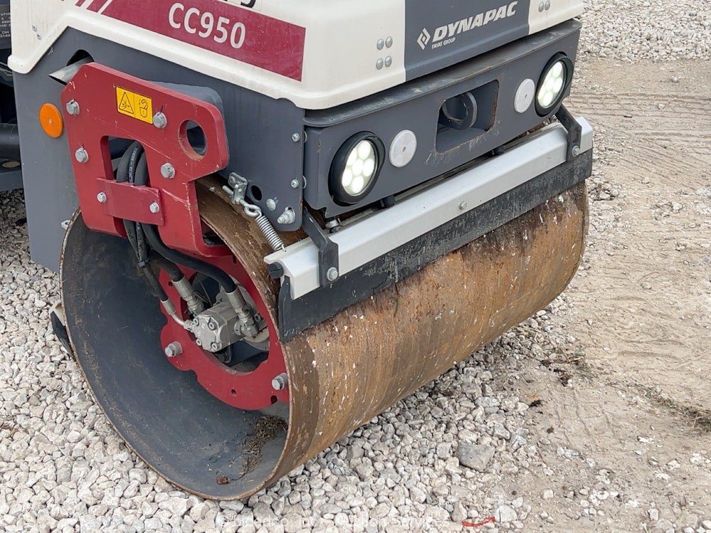 2023 Dynapac CC950 35" Double Drum Vibratory Ride On Roller Compactor bidadoo