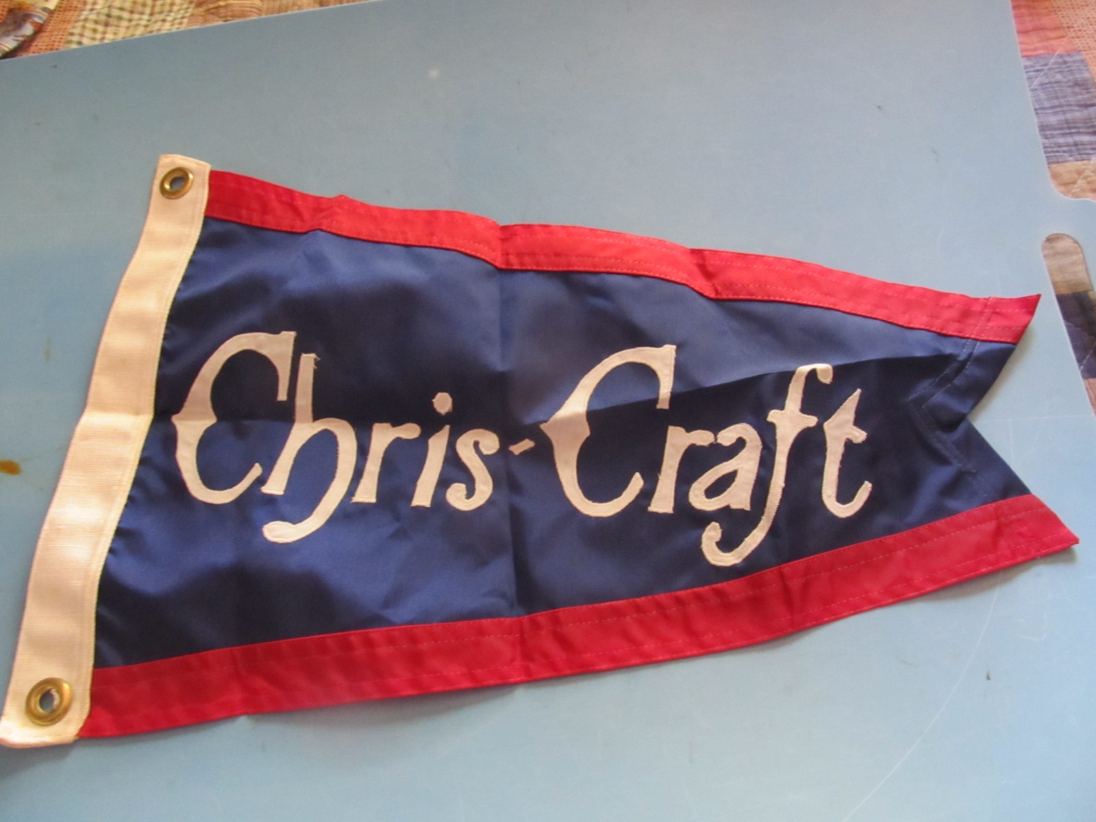 VINTAGE CHRIS CRAFT BOAT FLAG