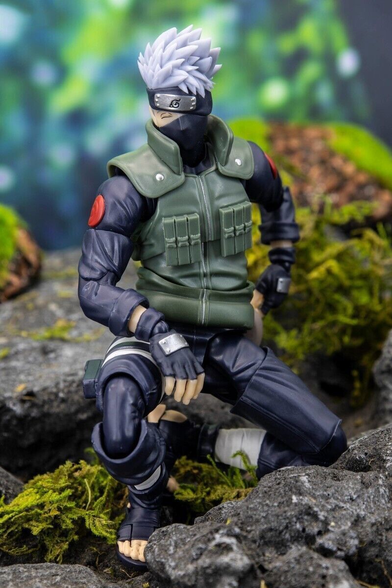NEW SHF Ninja Figure Hatake Kakashi 6" Action Figure WITH BOX SET