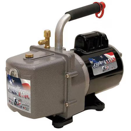 Jb Industries Dv-4E Eliminator Refrig Evacuation Pump, 4.0 Cfm, 6 Ft.