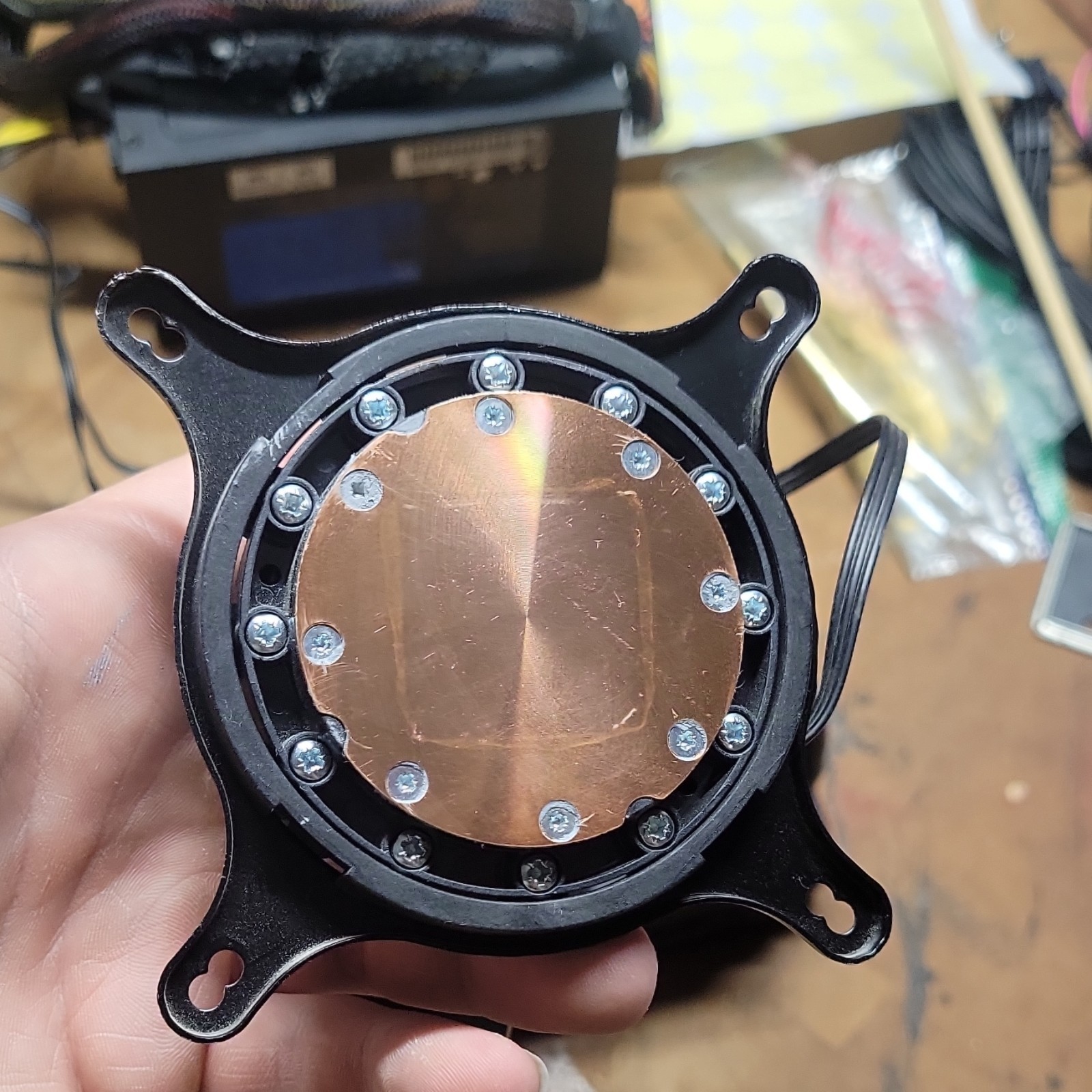 BOXX Technologies Inc. Black Liquid Cooler with Radiator Pump Copper Aluminum