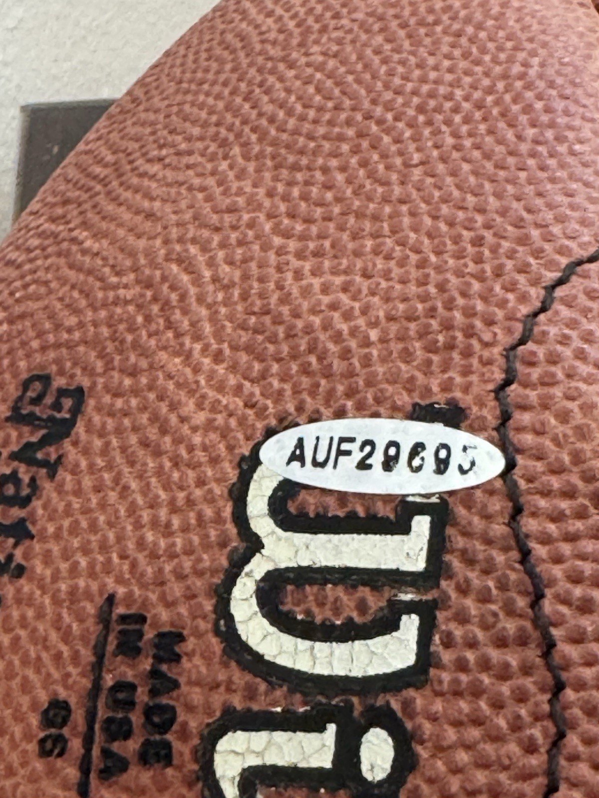 Dan Marino Dolphins HOF Signed Autograph Football Upper Deck COA