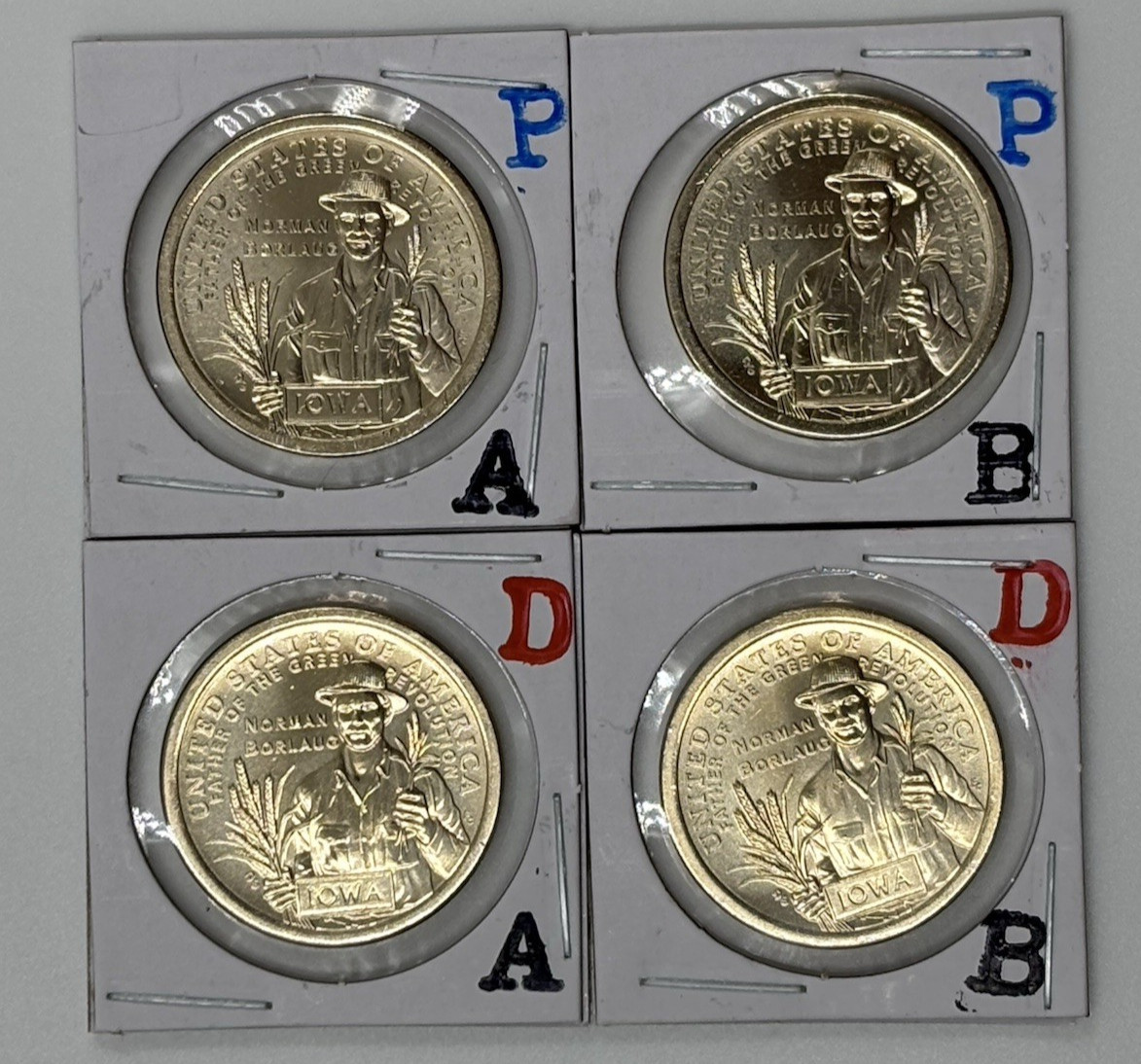 2026 P D Iowa American Innovation 4 coin set 250th PRIVY POS A&B ⭐ READY 2 SHIP⭐
