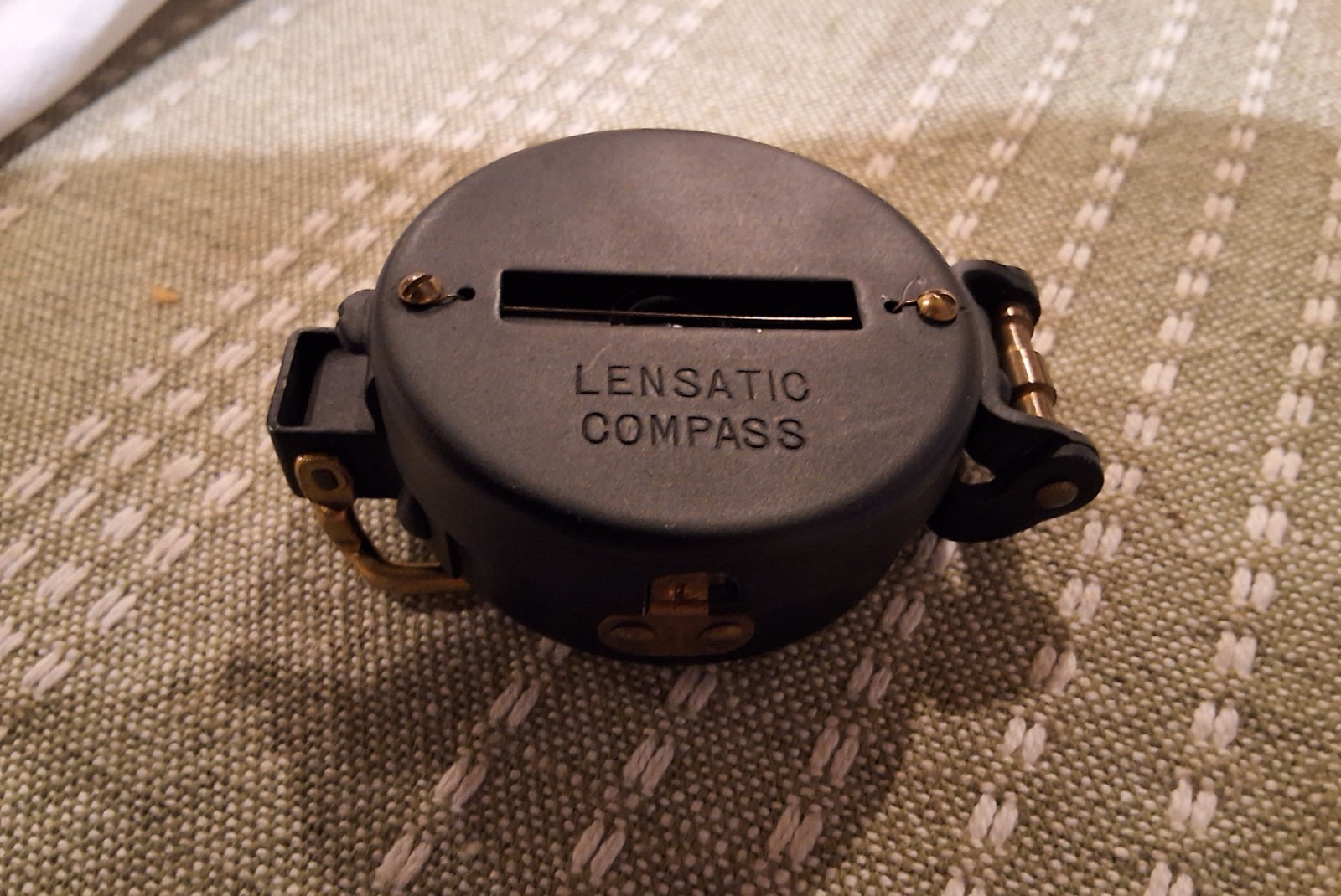 Lensatic Engineer Compass Vintage Early 1960s Navigation Tool