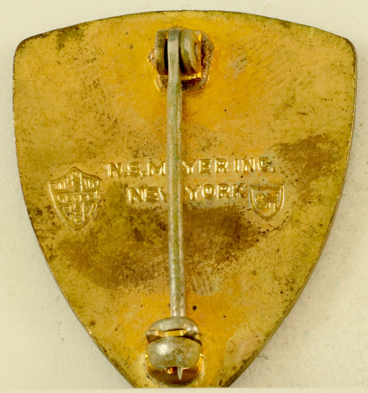 Phoenix Union High School JROTC Crest DI/DUI Pinback NS Meyer HM