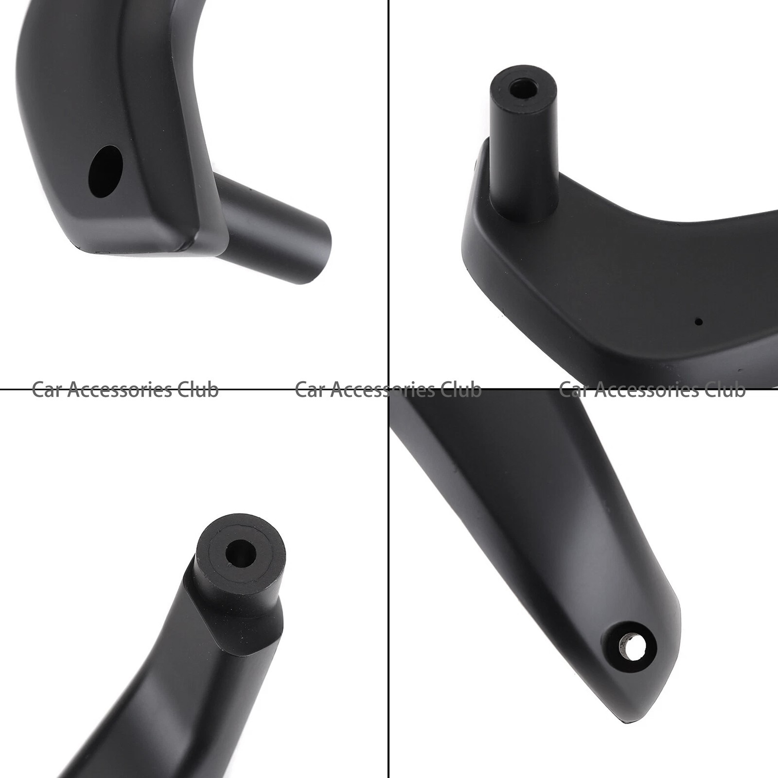 Pair Interior Front Door Pull Handle Fit For Ford Fiesta Power Window 2011-2020