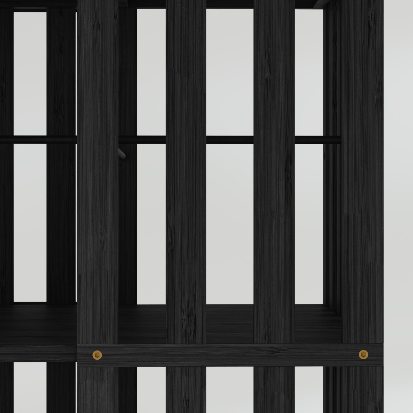 6-Tier Bamboo Rotating Bookcase Tower, 360° Swivel Bookshelf with Floor Storage