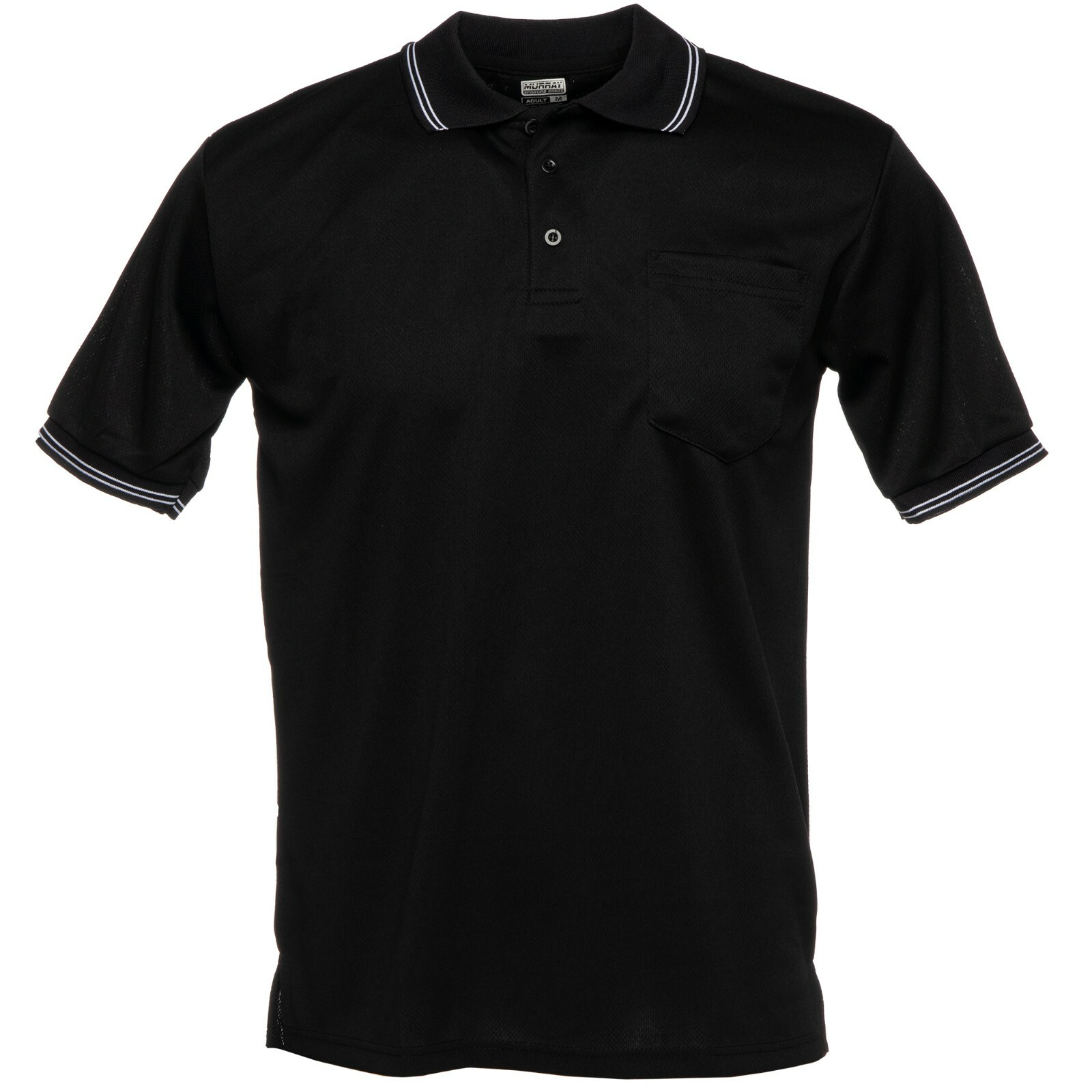 Murray Sporting Goods Black Short Sleeve Baseball and Softball Umpire Shirt