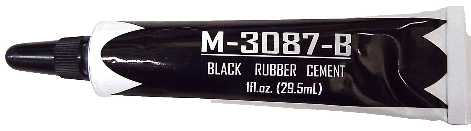 Tube of Black Speaker Repair Glue for all woofer cones, foam & rubber surrounds