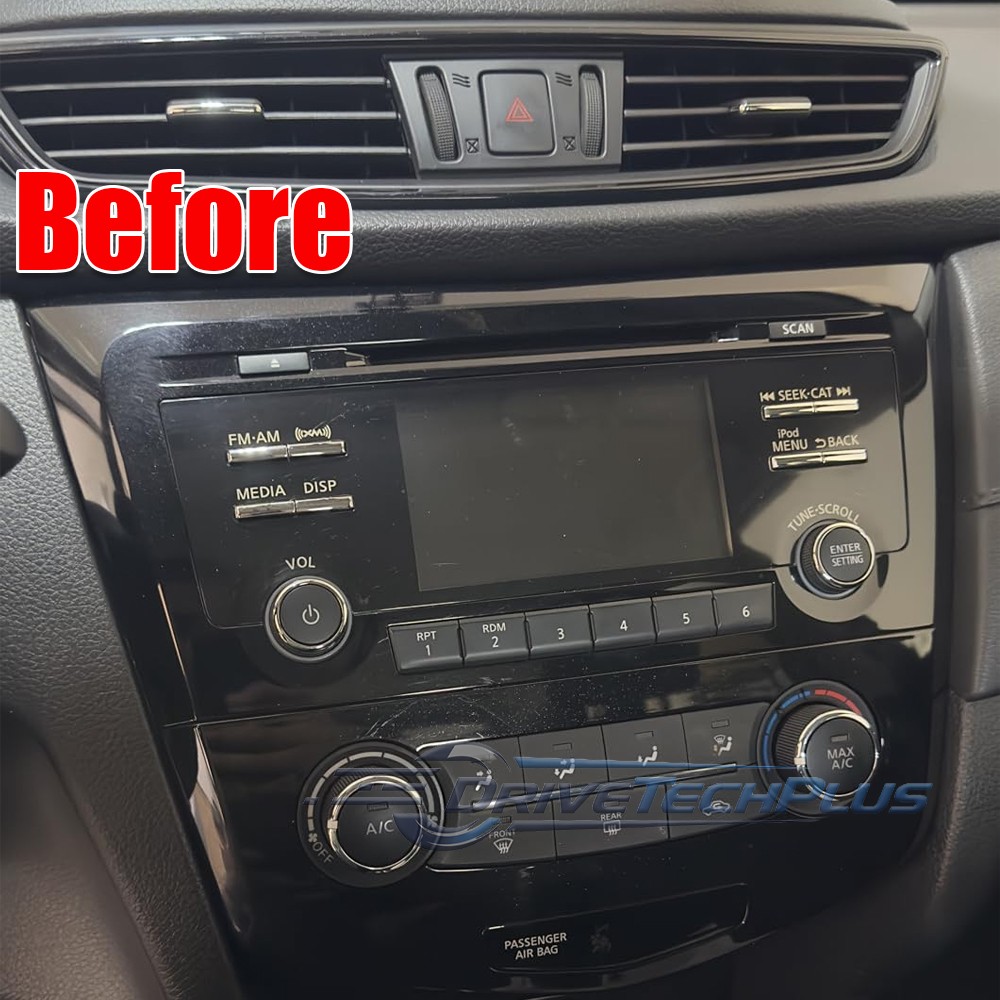 10" Para Nissan Rogue X-Trail Qashqai 2014-2019 Carplay Radio de coche estéreo