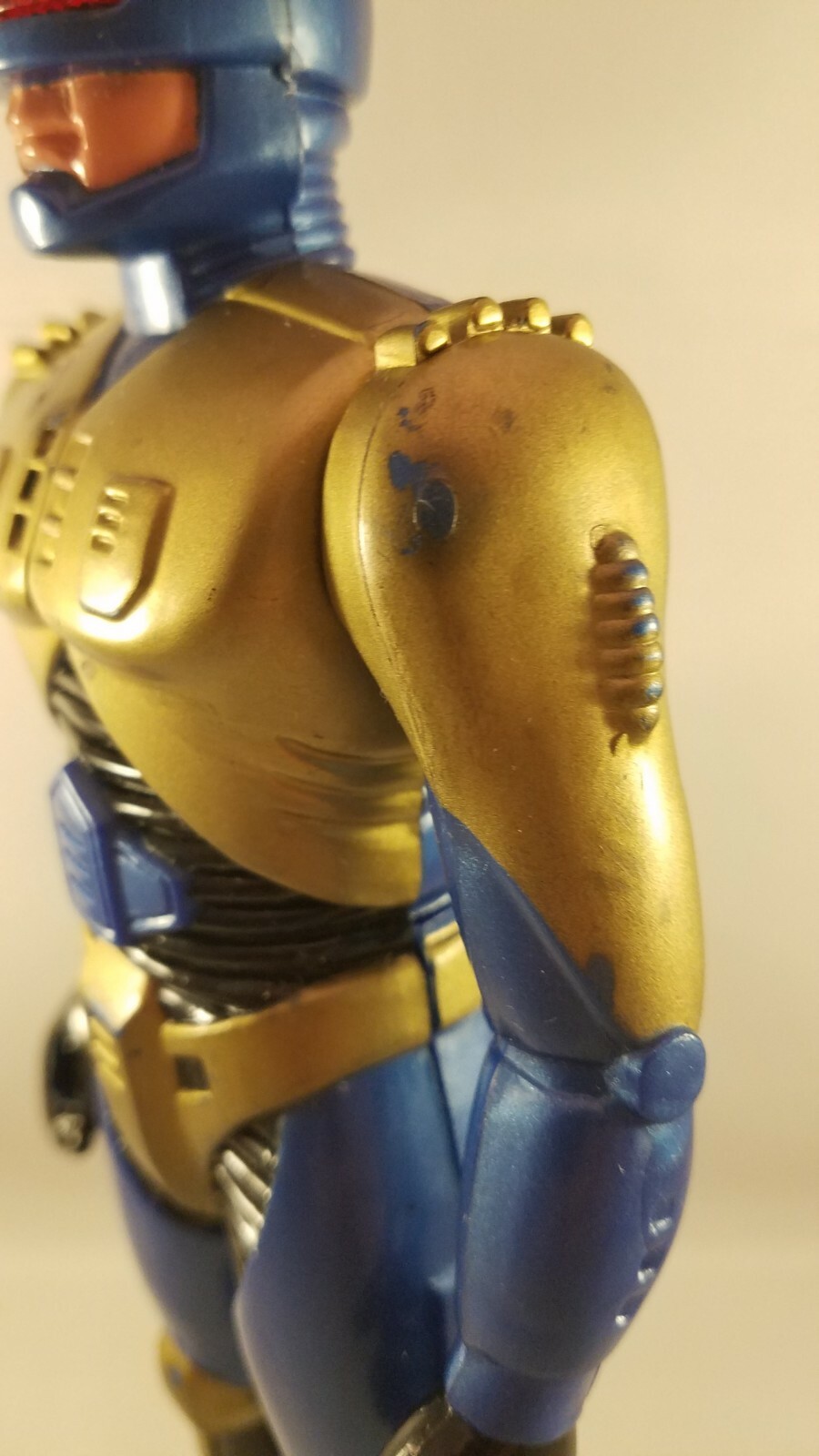Vintage Soma Toys Sonic-Man Robo Cop Clone 1990 Bootleg Knock-Off KO Works Great