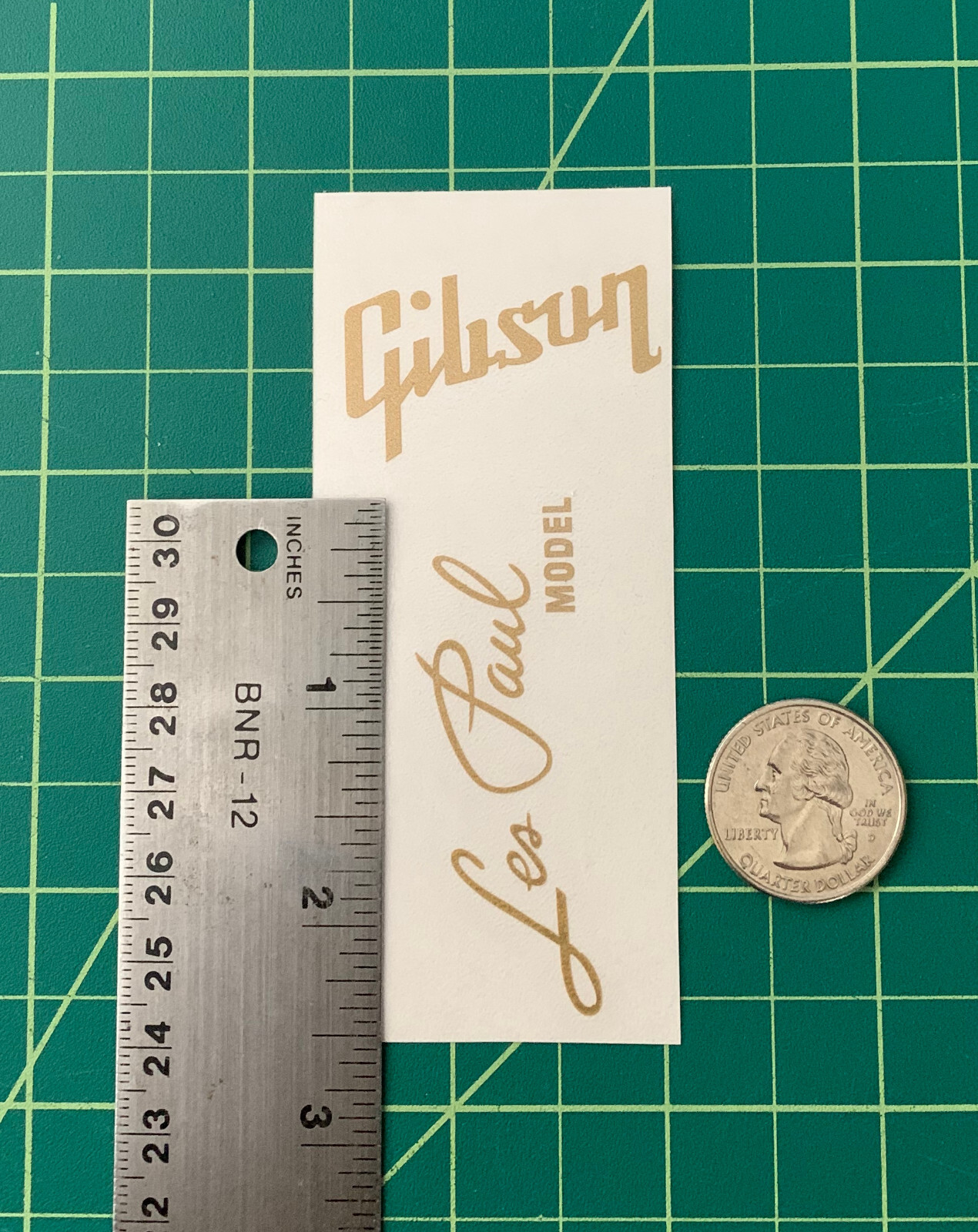 59 Gibson Les Paul Model Vinyl Decal Inlay Set