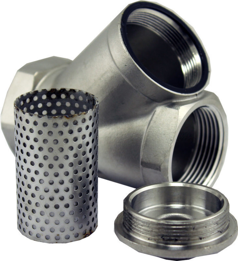 Duda Energy Inline Y Filter Fitting Stainless Steel Strainer
