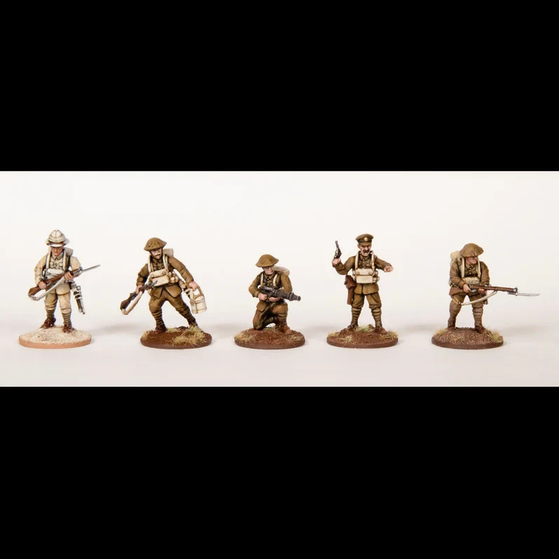 Wargames Atlantic Great War - 28mm WW1 British Infantry Sprues