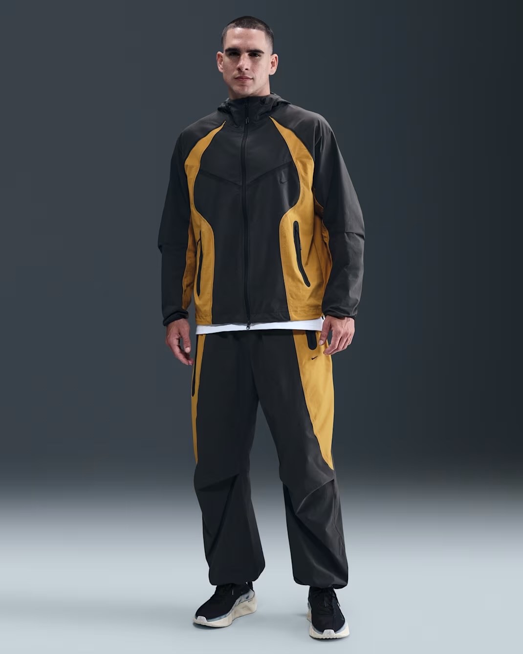 Nike Tech Dri-FIT Woven Oversized Pants IH8466-060 Anthracite (Men’s Small) S