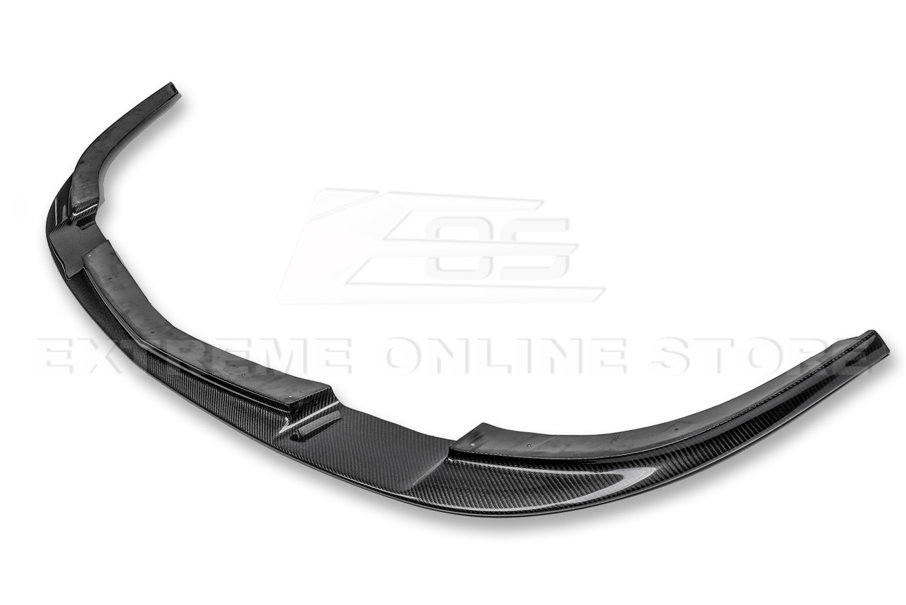 ZR1 Style CARBON FIBER Front Bumper Lip Splitter For 05-13 Corvette C6 WIDE BODY