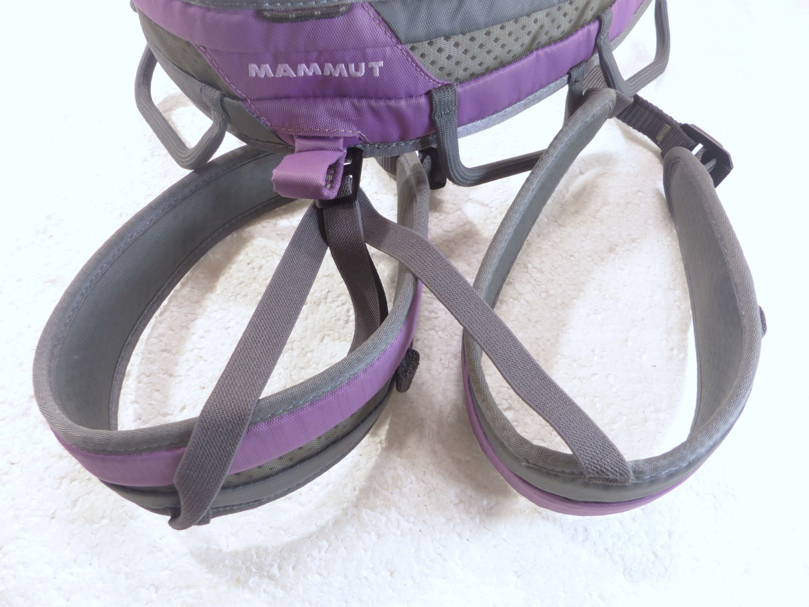 Women's Mammut OPHIR 3 Slide Type C Purple & Gray Rock Climbing Harness Size S